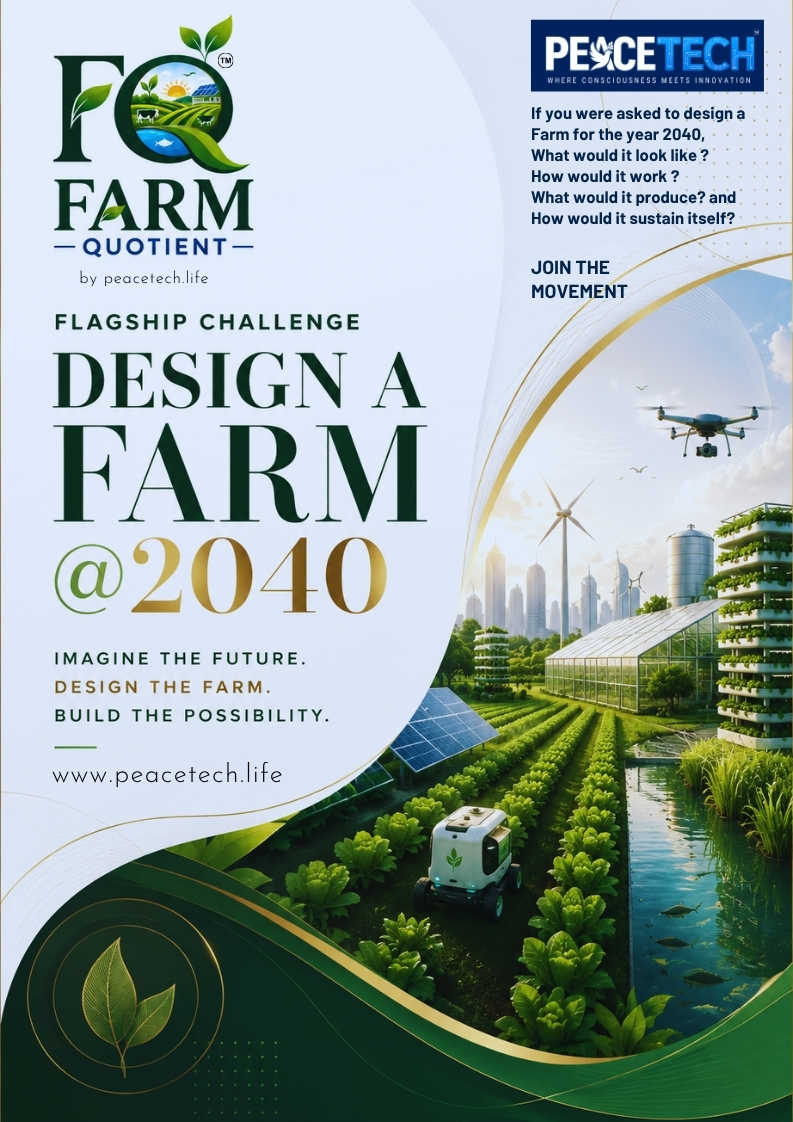 Design a Farm @ 2040 Challenge Poster